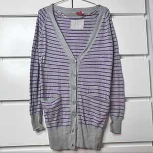 Striped Cardigan